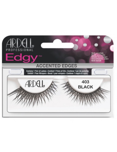 ARDELL Rzęsy Pełne Pasek EDGY 403  BLACK