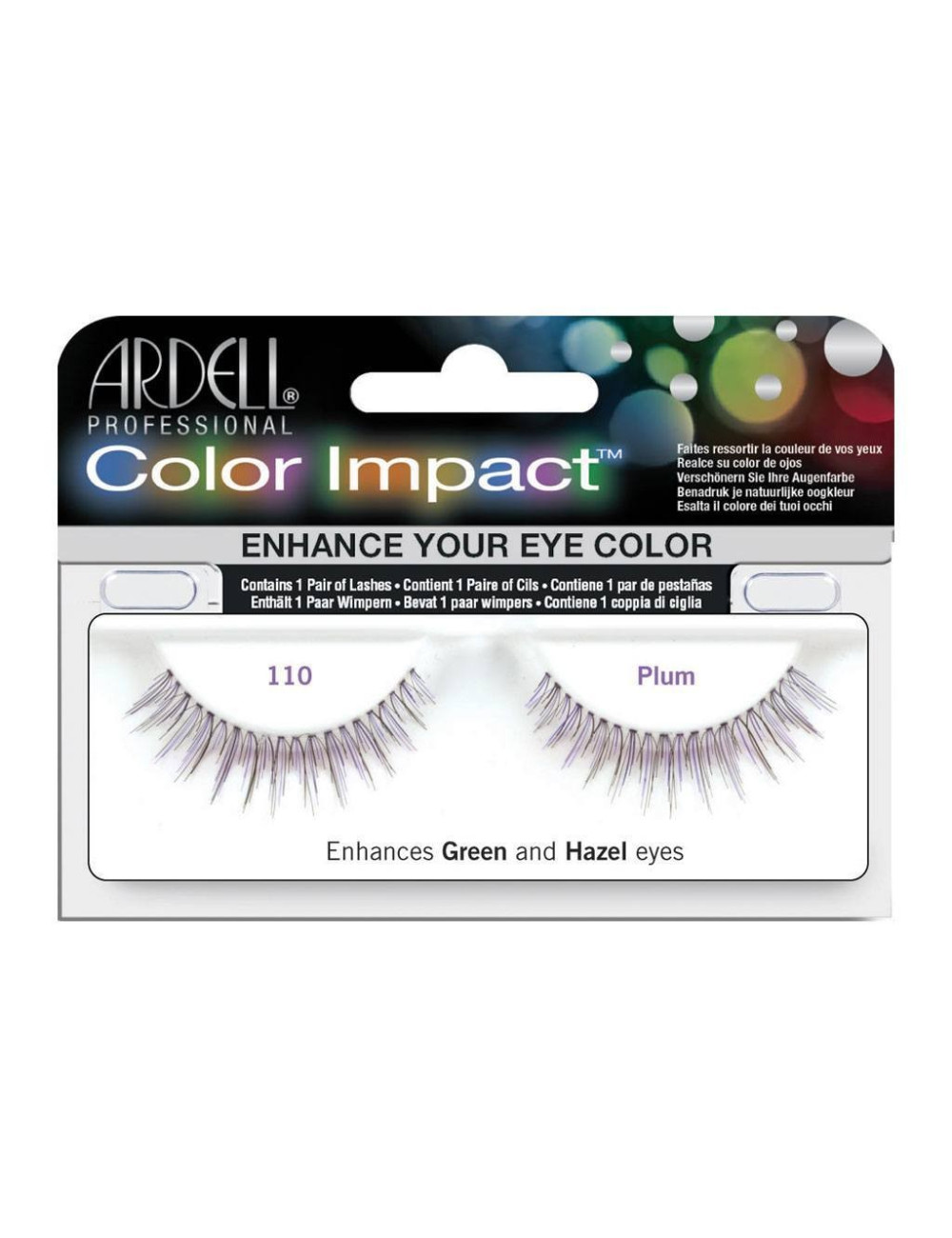 ARDELL COLOR IMPACT Rzęsy Pełne Pasek 110 Plum