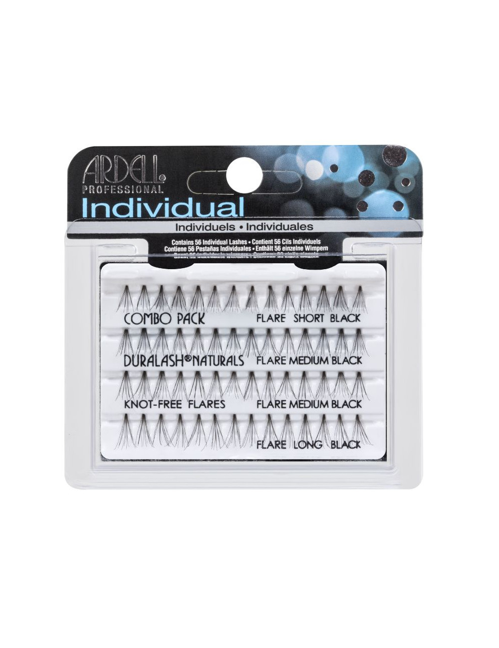 ARDELL NATURALS Rzesy Kępki COMBO BLACK Knot Free