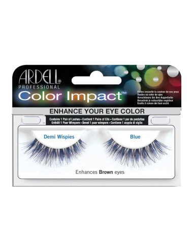 ARDELL COLOR IMPACT Rzęsy Pasek Demi Wispies Blue