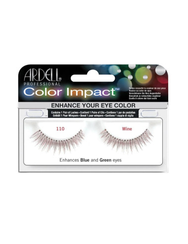 ARDELL COLOR IMPACT Rzęsy Pełne Pasek 110 Wine