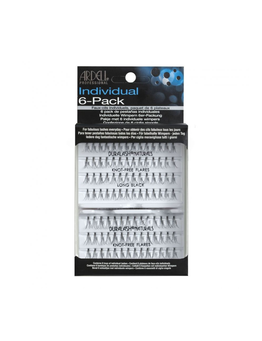 ARDELL NATURALS LONG Black 6 pack