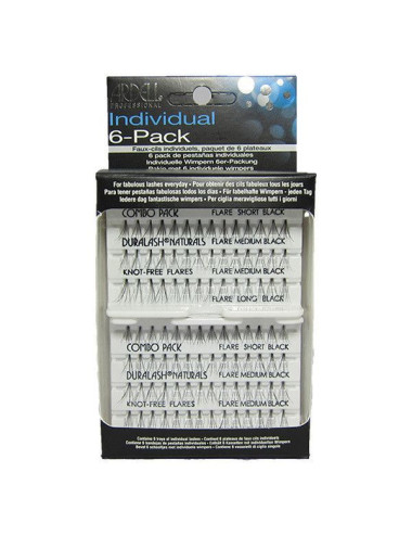 ARDELL NATURALS COMBO Black 6 pack