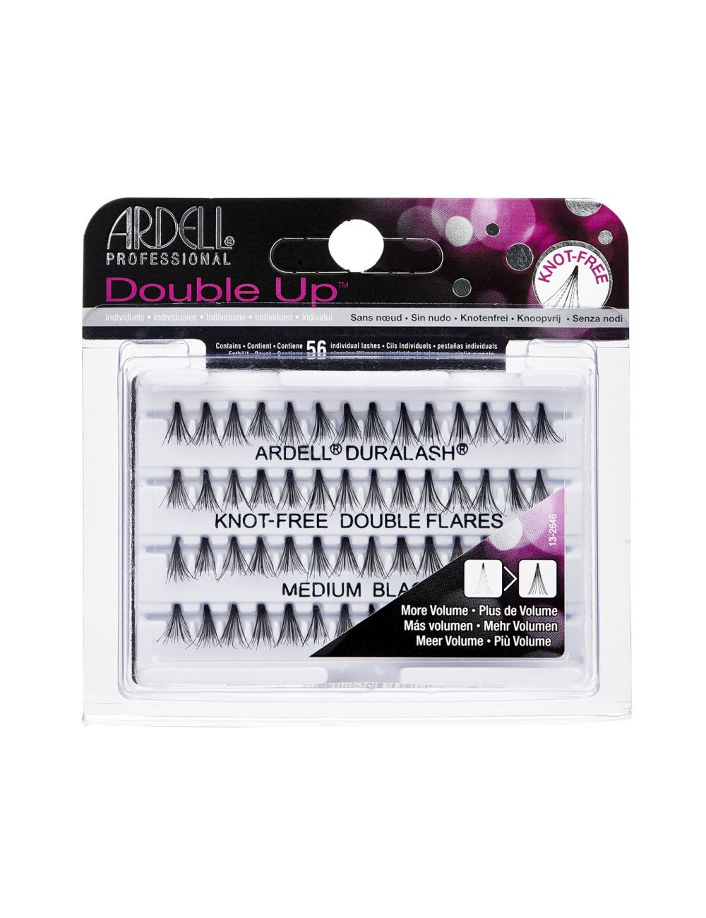 ARDELL NATURAL Rzęsy Kępki DOUBLE MEDIUM Knot Free