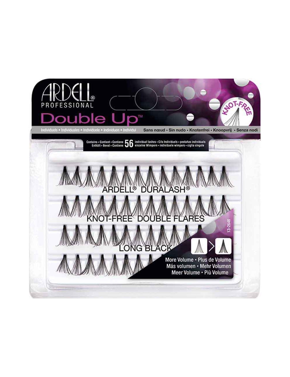 ARDELL NATURALS Rzęsy Kępki DOUBLE LONG Knot Free