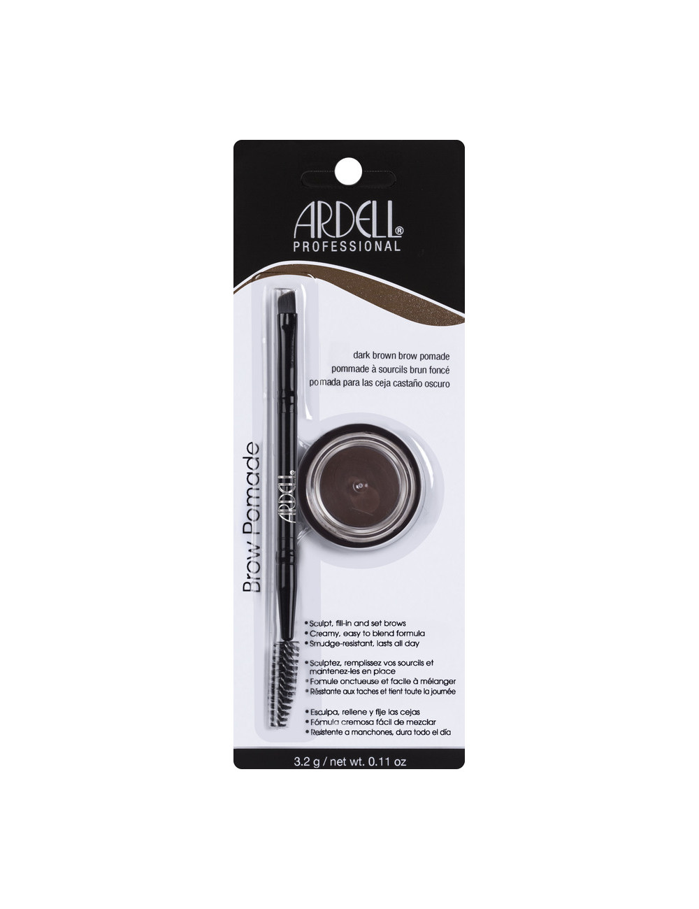 ARDELL Brow Pomade w/ Brush Dark Brown