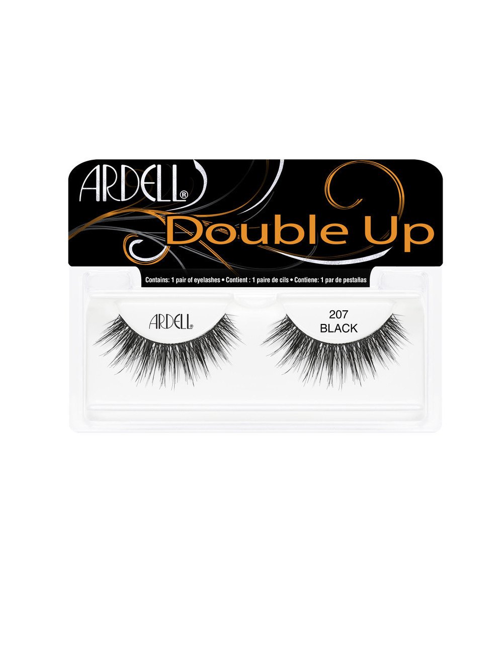 ARDELL Rzęsy PEŁNE BLACK DOUBLE PASEK  207 KPL.