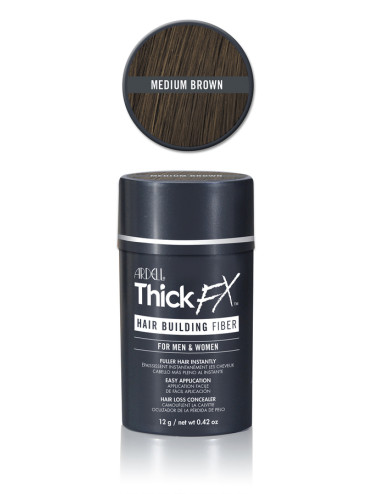 ARDELL Thick FX Hair Fiber MEDIUM BROWN - ŚREDNI BRĄZ