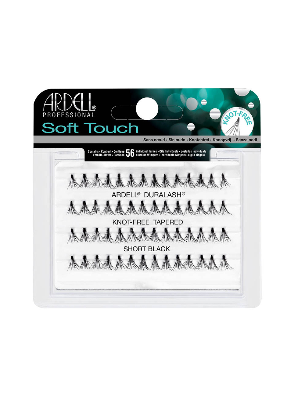 ARDELL Kępki Rzęs SOFT TOUCH Knot Free SHORT BLACK