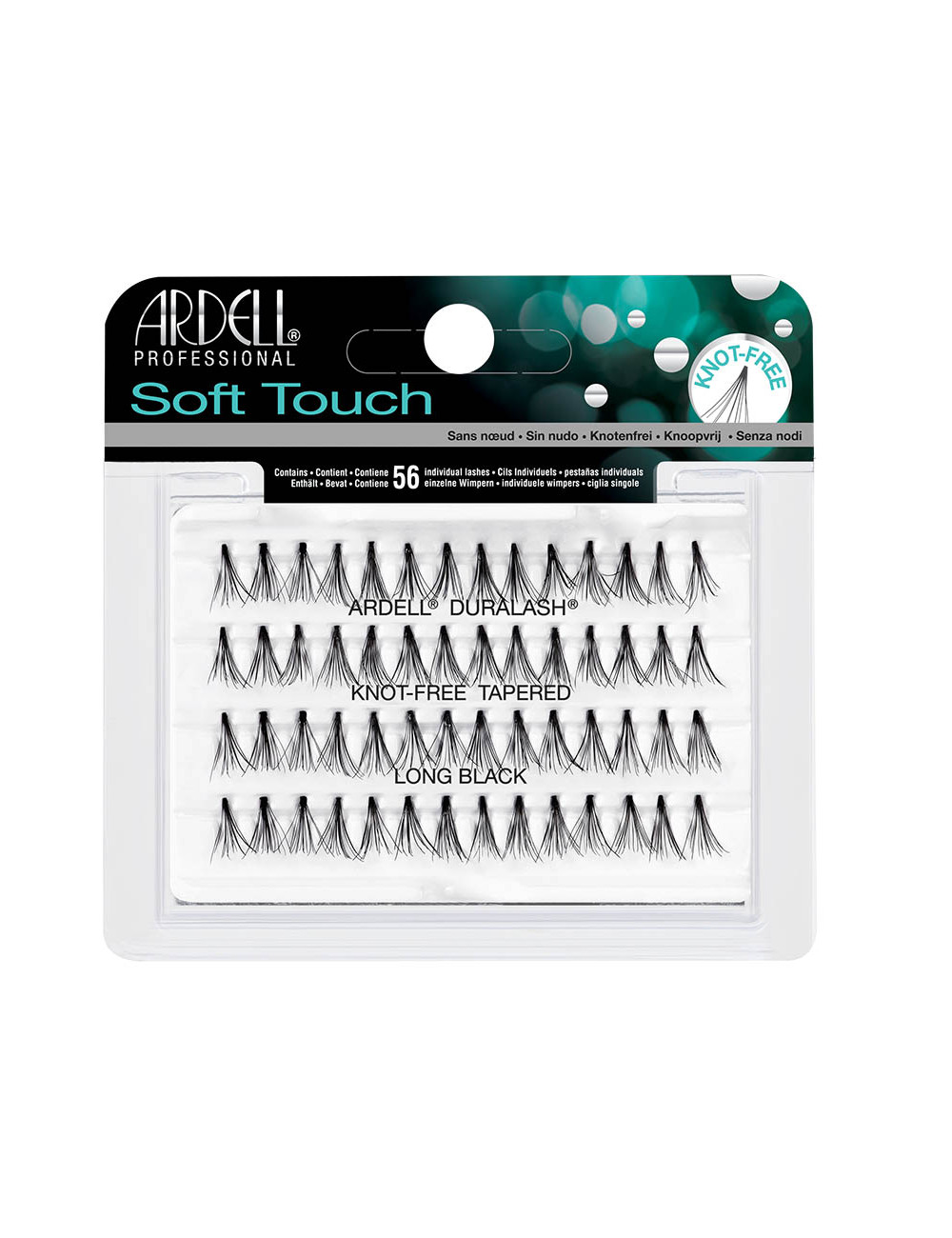 ARDELL Kępki Rzęs SOFT TOUCH Knot Free LONG BLACK