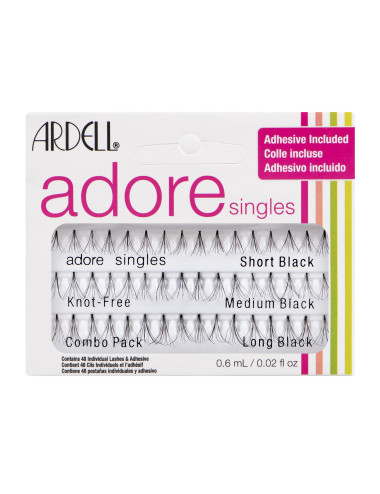 ARDELL Rzęsy Kępki SINGELS ADORE Combo Black