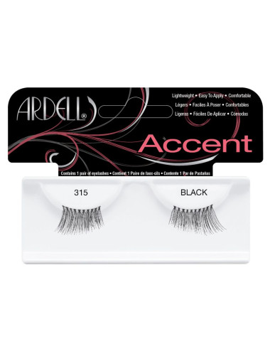 ARDELL ACCENT Rzęsy Połówki Para 315 BLACK