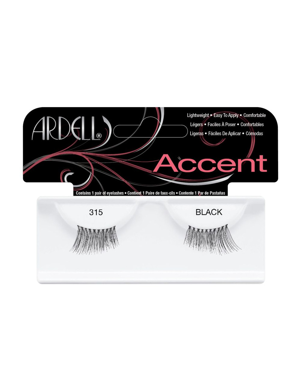 ARDELL ACCENT Rzęsy Połówki Para 315 BLACK