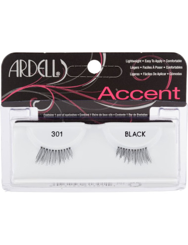 ARDELL ACCENT Rzęsy Połówki Para 301 BLACK