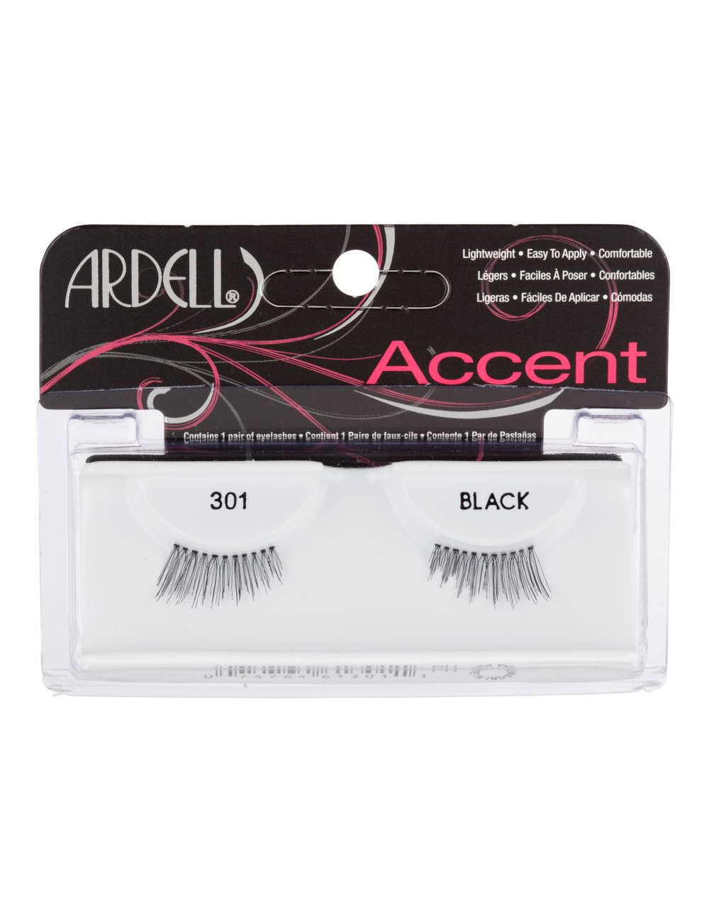 ARDELL ACCENT Rzęsy Połówki Para 301 BLACK