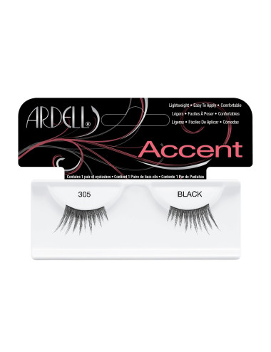 ARDELL ACCENT Rzęsy Połówki Para 305 BLACK