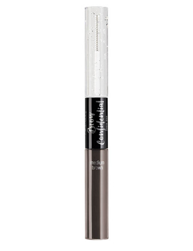 AB Brow Confidential BROW DUO DO STYLIZACJI BRWI medium brown