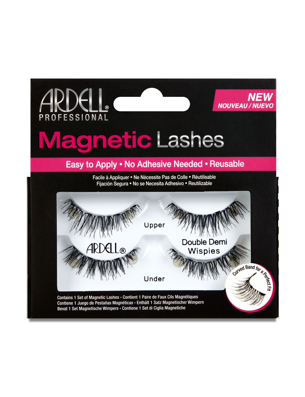 ARDELL Rzęsy Pełne BLACK  Magnetic Lash Double Demi Wispies