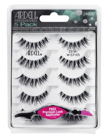 Ardell 5 PACK  DEMI WISPIES BLACK