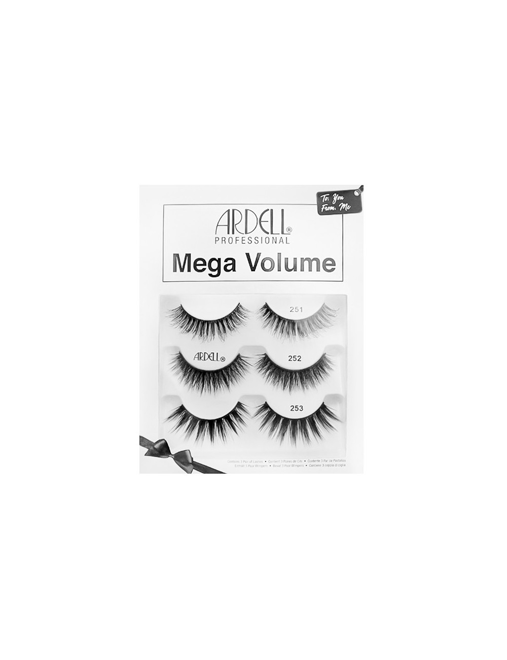 ARDELL MEGA VOL Holiday 3pack 251 252 253