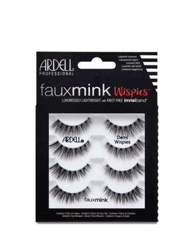 FAUX MINK DEMI WISPIES 4-PACK