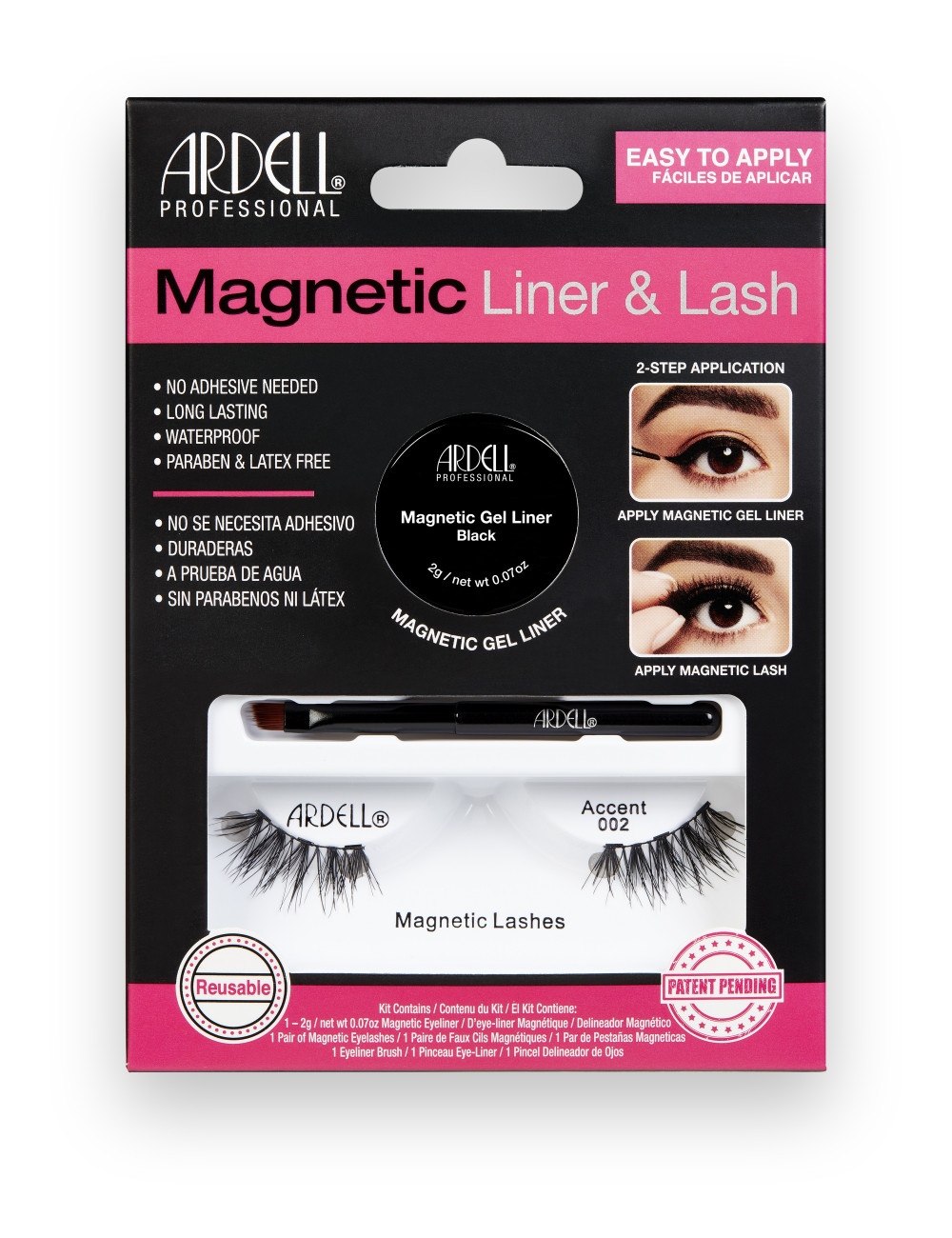 ARDELL Rzęsy Magnetic Lash & Liner - ACCENT 002