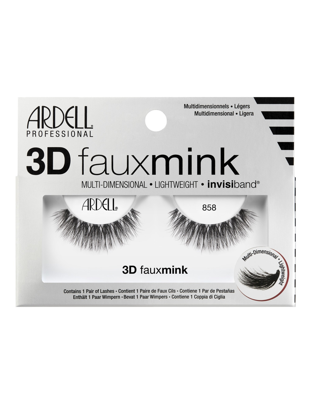 ARDELL Rzesy Pełne Pasek FAUX MINK 3D - 858