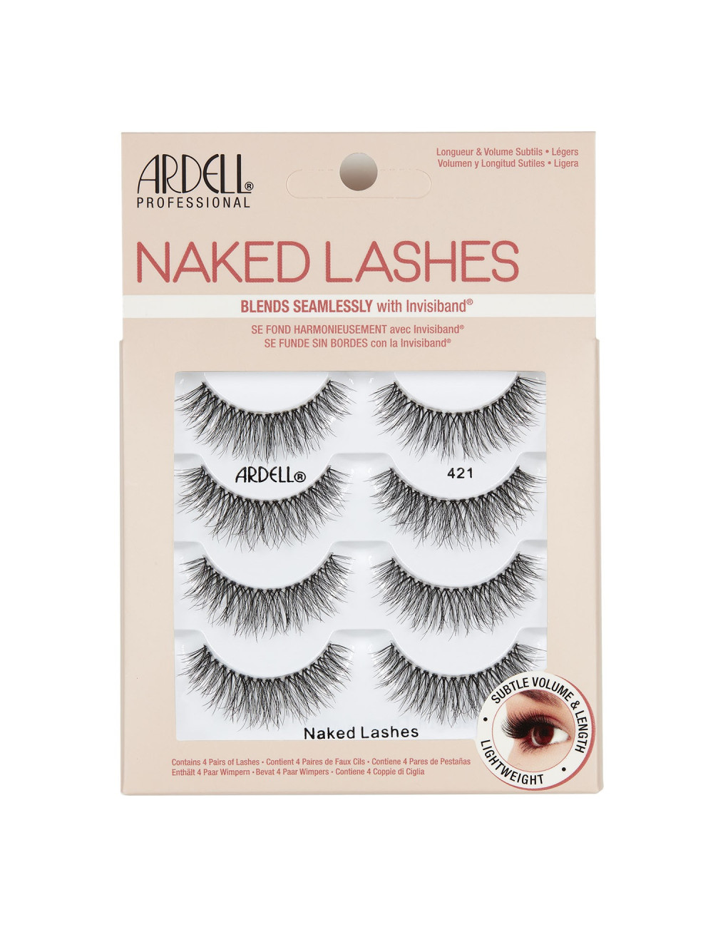 ARDELL Naked Lashes 421 Black MULTIPACK