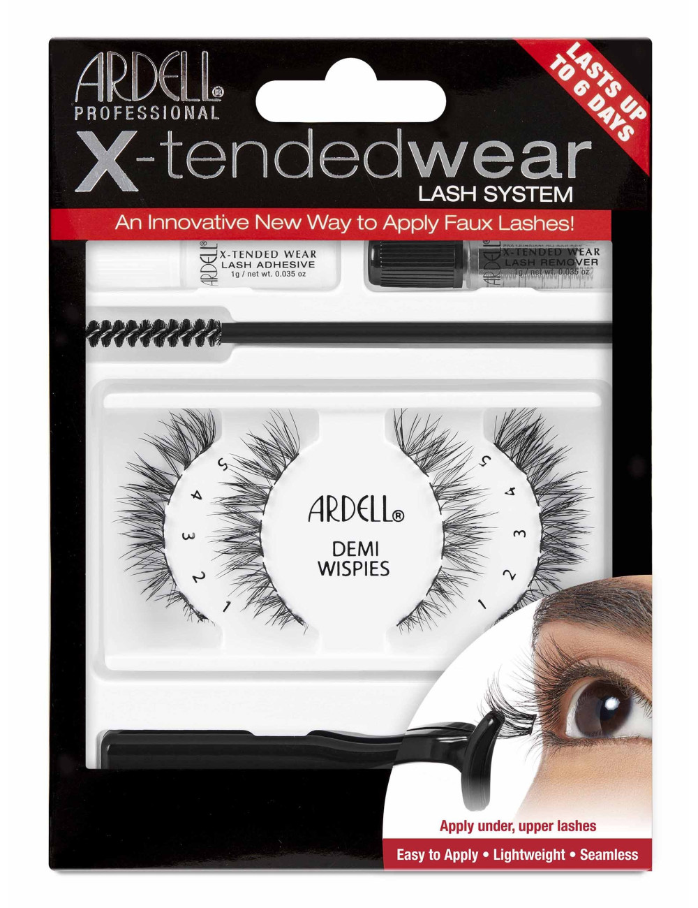 X-tended Wear Lash System KIT Demi Wispies