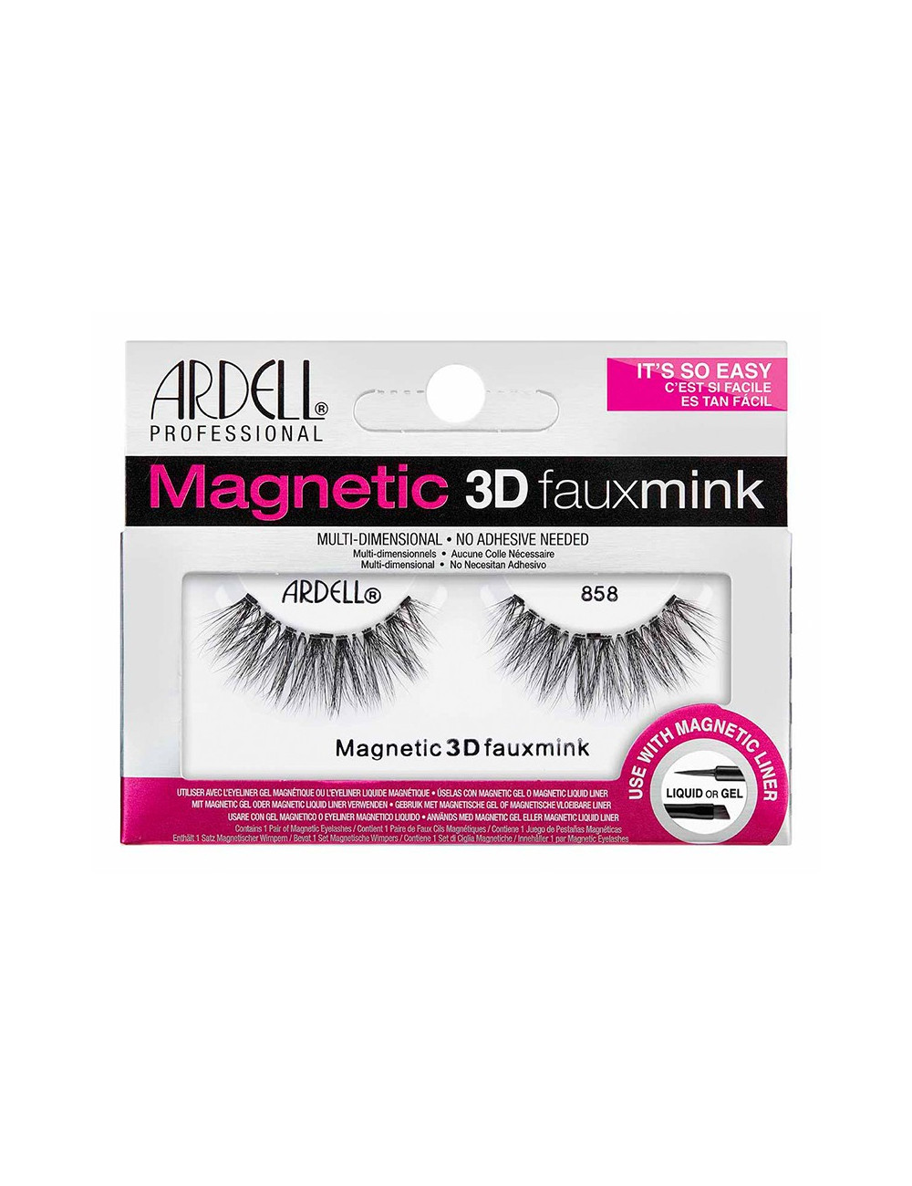 ARDELL 3D Magnetic Faux Mink 858 Black