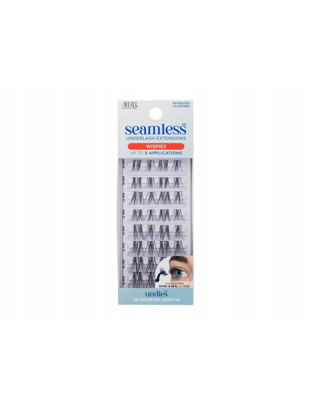 Ardell - Seamless Underlash Extensions Wispies - For Women, 32 pc